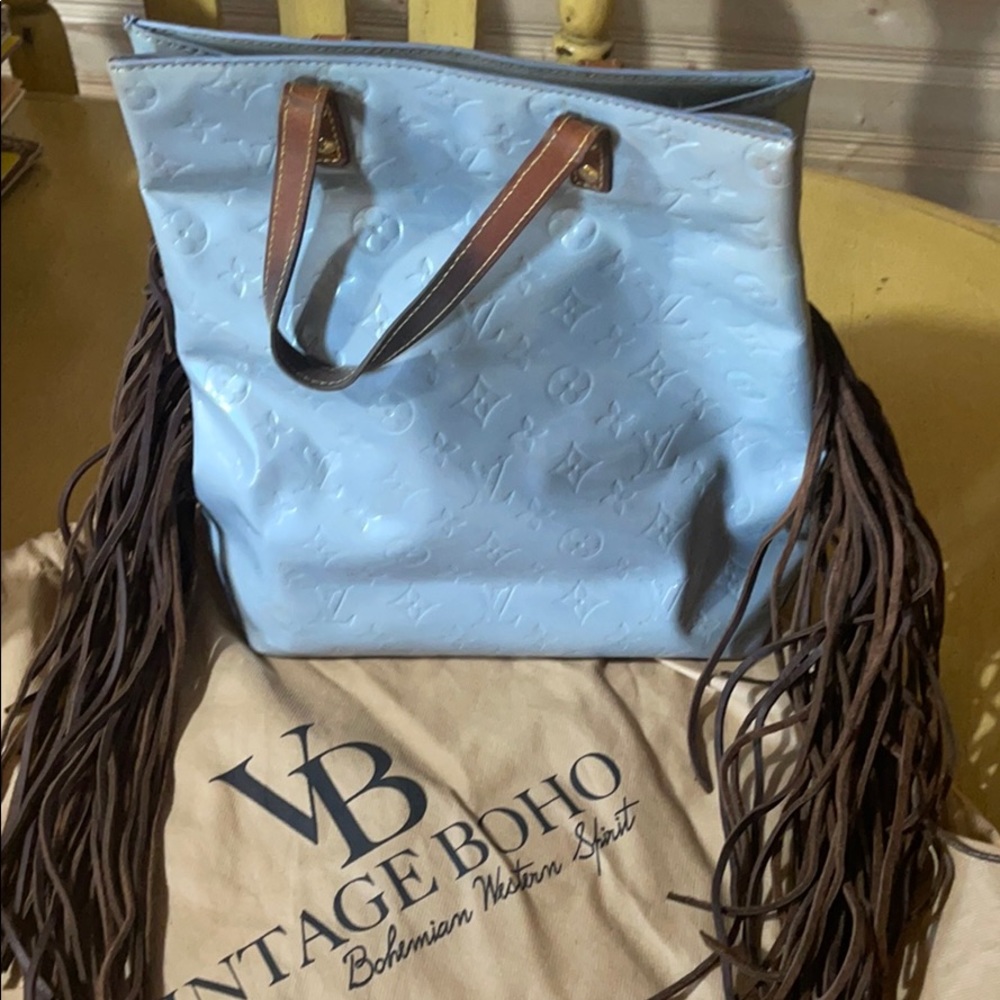 Vintage Boho authentic Louis Vuitton gray